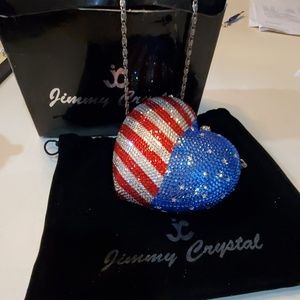 Jimmy Crystal evening clutch